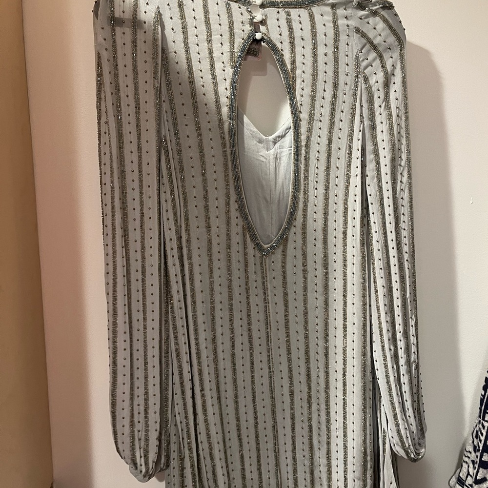 Beaded tunic dress from Free People.